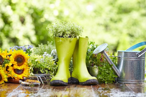 Seasonal plants and shrubs used in flower bed creation in Kenton