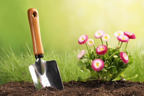 Keyboard navigation support on a landscape services page